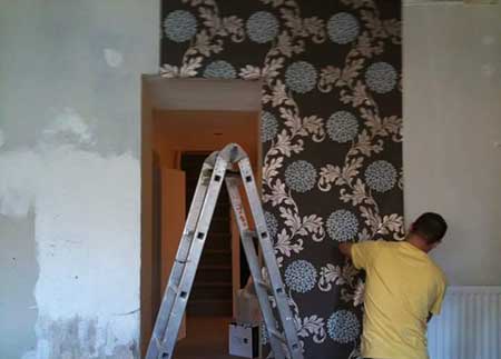 wallpaper hanging services